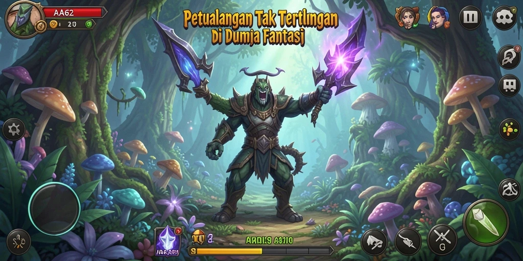 Menampilkan gameplay mendebarkan dalam petualangan tak terduga.