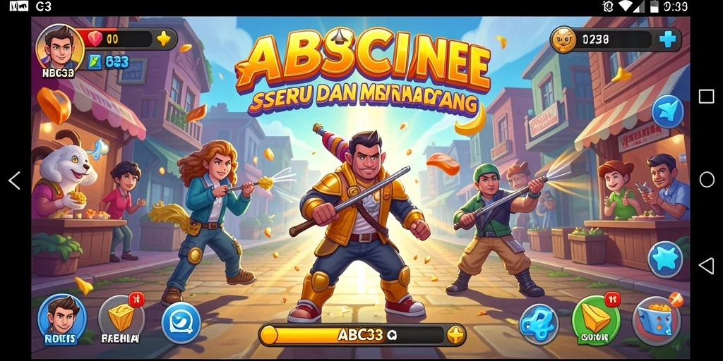 Tampilan gameplay menarik dari game Arcade ABC33.