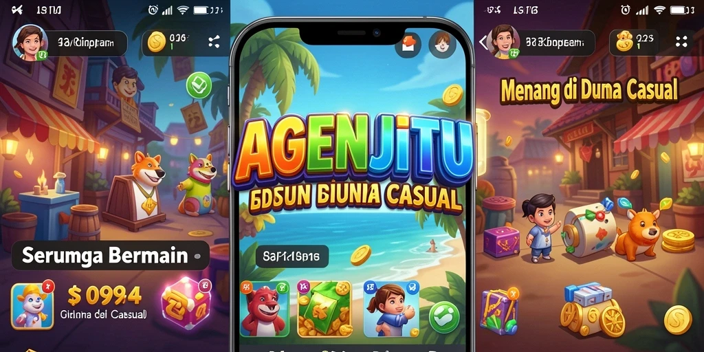 Gameplay AGENJITU yang menantang dan menghibur.