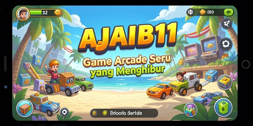Tampilan gameplay AJAIB11 yang penuh aksi di setiap level.