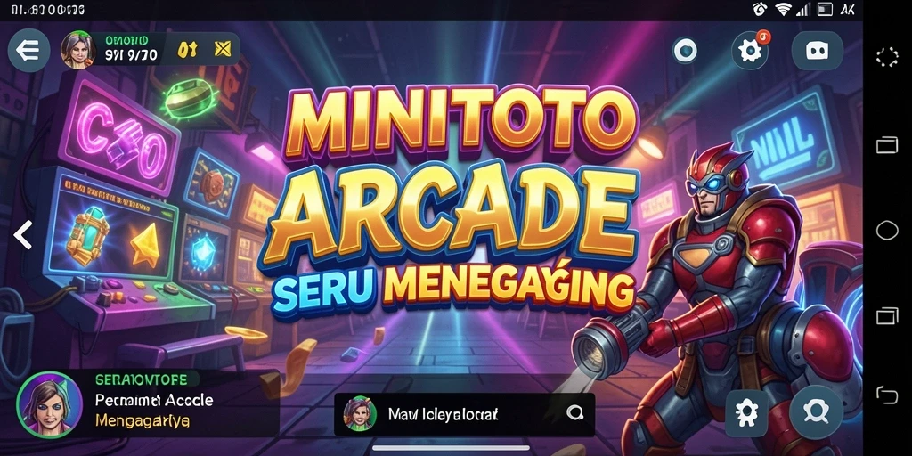 Tangkapan layar MINITOTO menunjukkan karakter dalam aksi Arcade yang menegangkan.