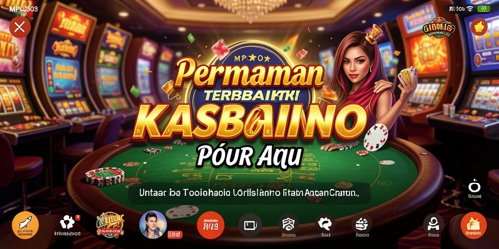 Tampilan menarik dari gameplay MPO303 yang menggambarkan keseruan Kasino.