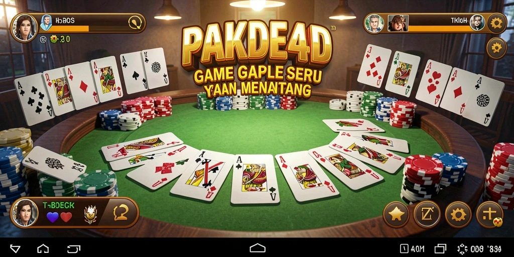 Tampilan gameplay PAKDE4D yang menarik dan seru.