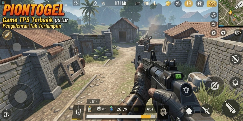 Tampilan gameplay PIONTOGEL yang mendebarkan dan seru.