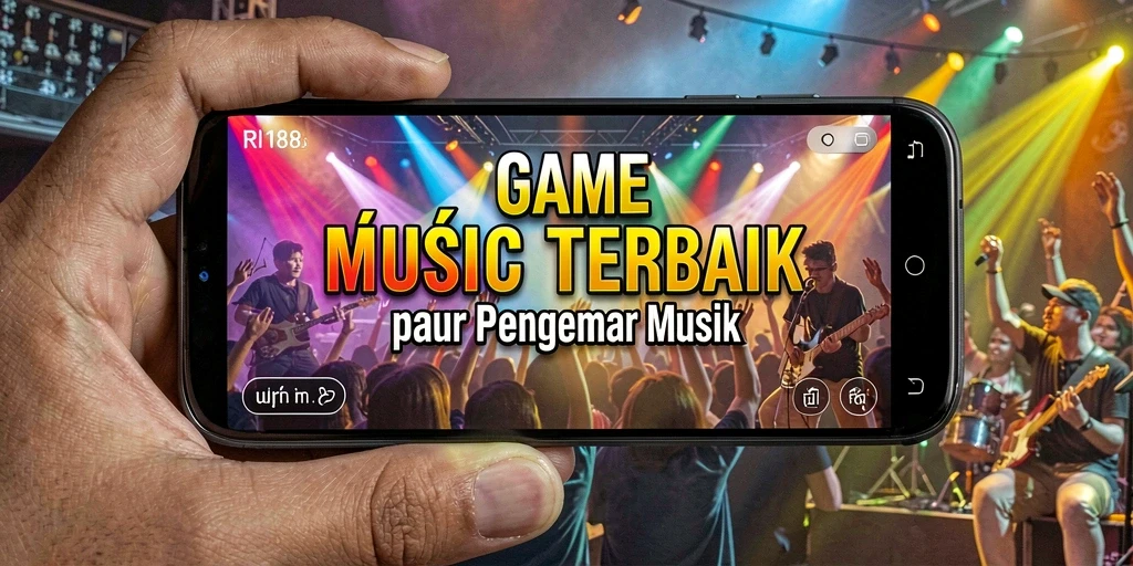 Tampilan seru gameplay RI188 dengan beragam lagu musik.