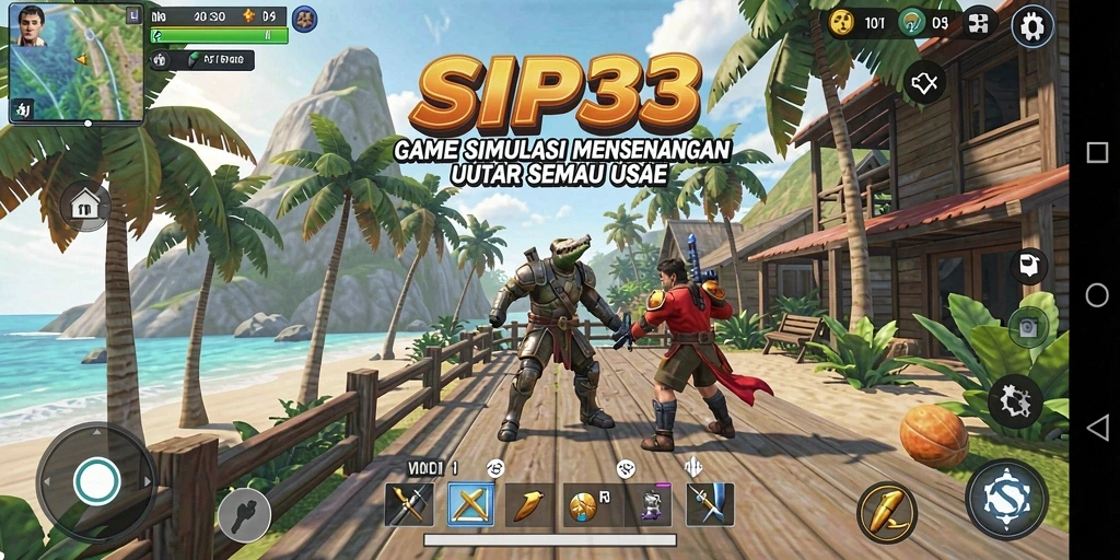 Tampilan gameplay SIP33 yang menarik dan interaktif.