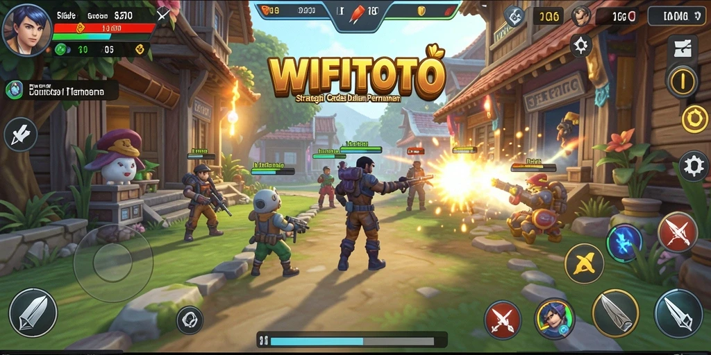 Tampilan gameplay menarik dengan strategi mendalam dalam WIFITOTO.